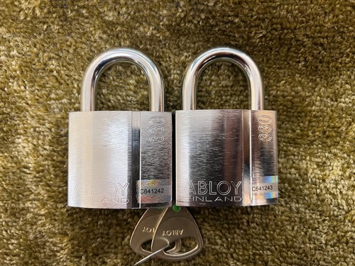 Abloy 330 keyed alike - 2x,