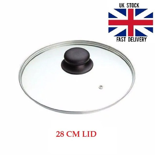 Glass lids saucepan wok - glass,
