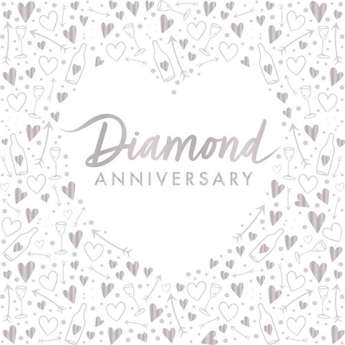 Diamond wedding party - wedding, napkins