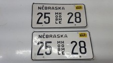 VG+ Matching Pair of Nebraska