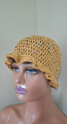 Handmade crochet cloche - handmade,