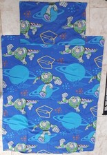 Vintage 1990s Disney Pixar Toy Story Single Duvet Set Pillowcase Buzz Lightyear