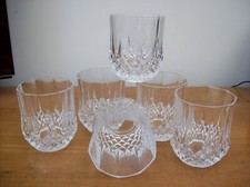 6 X CRISTAL D' ARQUES CRYSTAL