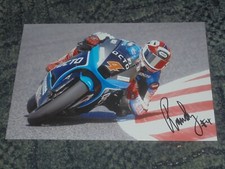 RANDY KRUMENNACHER- MOTO GP  /  SUPER BIKES -12x8  PHOTO SIGNED -