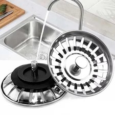 2x Kitchen Sink Strainer