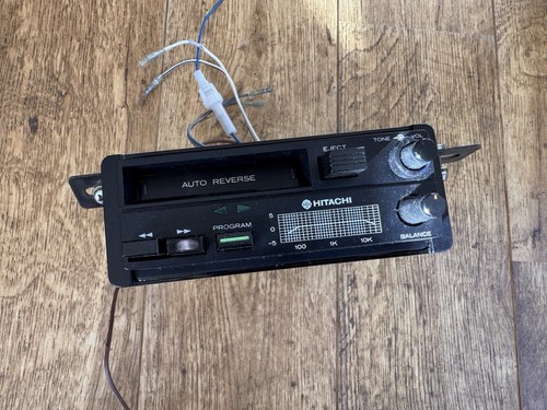 Retro car audio hitachi - 80’s,