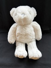 Next White Grey Fluffy Bear