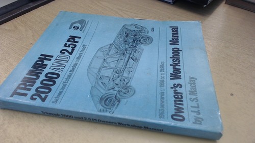 Triumph 2000 and 5pi owners - and,