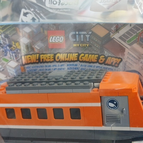 Lego city polybag - lego, orange