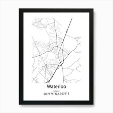 Waterloo,Belgium Minimalist
