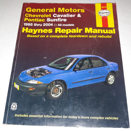 Haynes repair manual - manual, gm
