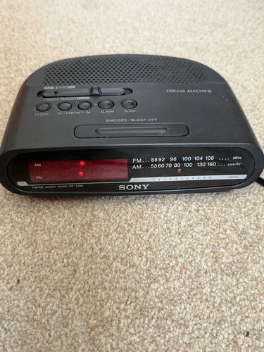Sony dream machine icf - sony, icf-c290