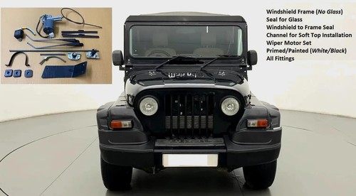Windshield kit with wiper set - wiper,