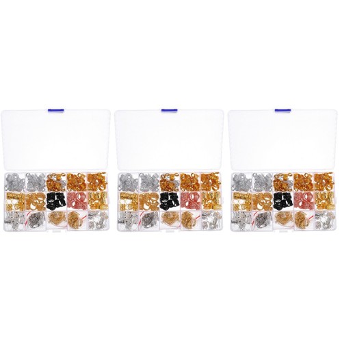 Boxes braided hair - braided, rings