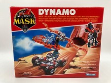 M.A.S.K Dynamo Vehicle & Figures Boxed Sealed Vintage MASK 1980s MISB Kenner Toy