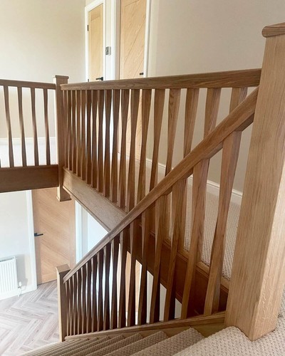 Wooden stairs made measure - wooden,