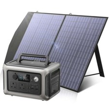 ALLPOWERS 600W Portable Power Station 299Wh Solar Generator + 100W Solar Paenl