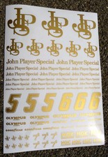 RC 1:10 scale 'JPS' GOLD retro