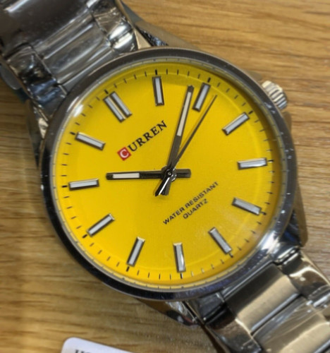 Yellow dial homage quartz - yellow, dial,