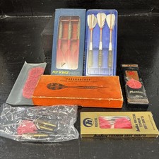 Vintage Job Lot Of Darts Farebrother, Kwiz, Phantom & Others