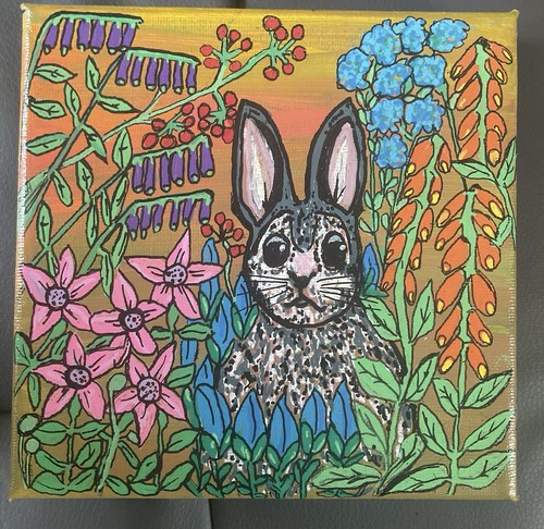 Original acrylic anita box - acrylic,