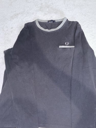 Fred perry men black - black, pique