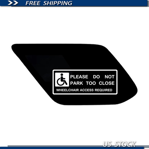 Disability access car sticker - car,
