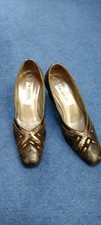 Women Pavacini Chocolate Brown Court Shoes 5