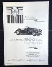Original 1954 MG TF Series Car
