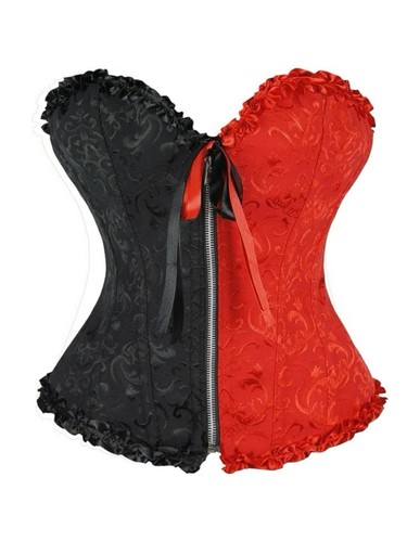 Black red front - red,