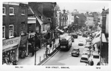 Dorking rppc vintage postcard - rppc,