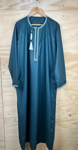 Mens thobe jubba - mens, green