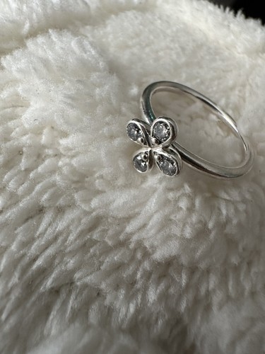 Pandora four petal flower - four-petal, ring