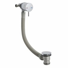 BATHROOM CHROME BATH FILLER