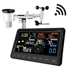 Ecowitt Weather Stations WS2910, Professional Digital LCD WiFI Weather Station w