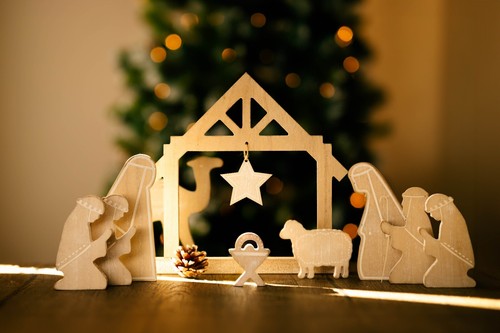 Christmas nativity scene - christmas,