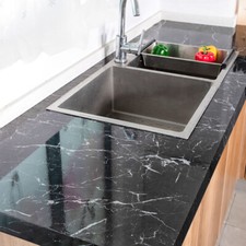 Kitchen Black Marble Worktop