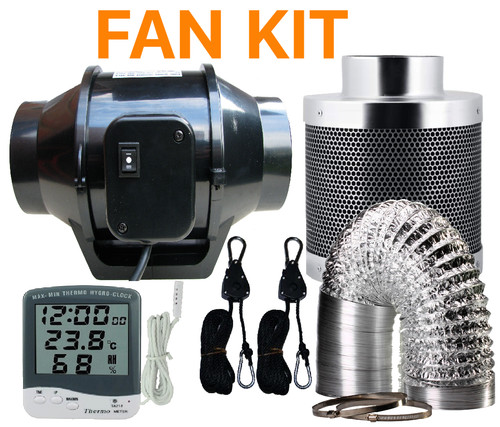 Carbon filter fan kit - carbon,