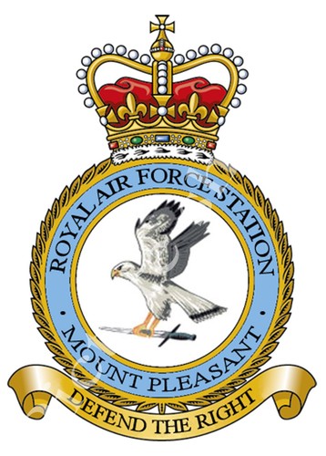 Raf station badge metal - raf, a