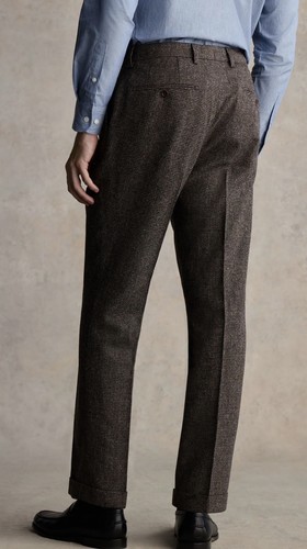 Barbour men brown wool - barbour,
