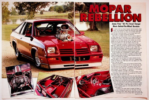 Mopar dodge charger - mopar, pro