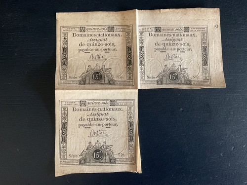 France sols 1792 king - 15,