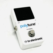 TC Electronic Polytune 2 Polyphonic Guitar Tuner True Bypass Used