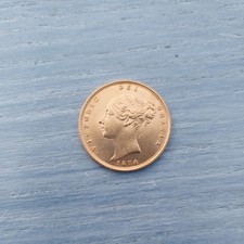 22Ct Gold Shield Back Half