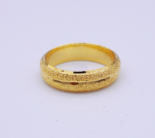 Men ring band diamond cut - men's,