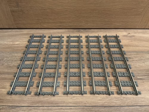 Lego straight track x10 - 9v,