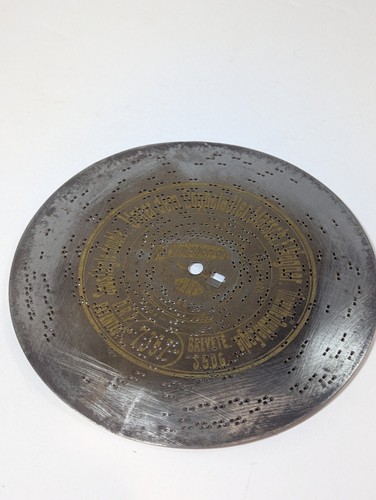 Antique symphonion music box - antique,