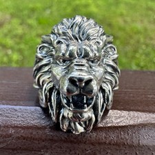 925 sterling silver men lion - 925,