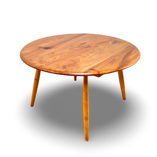 Ercol round coffee table - coffee, model