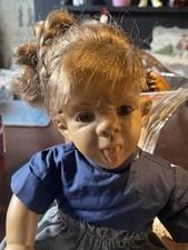 Vintage 1990s Spanish Art Marca Expressions Doll 14”